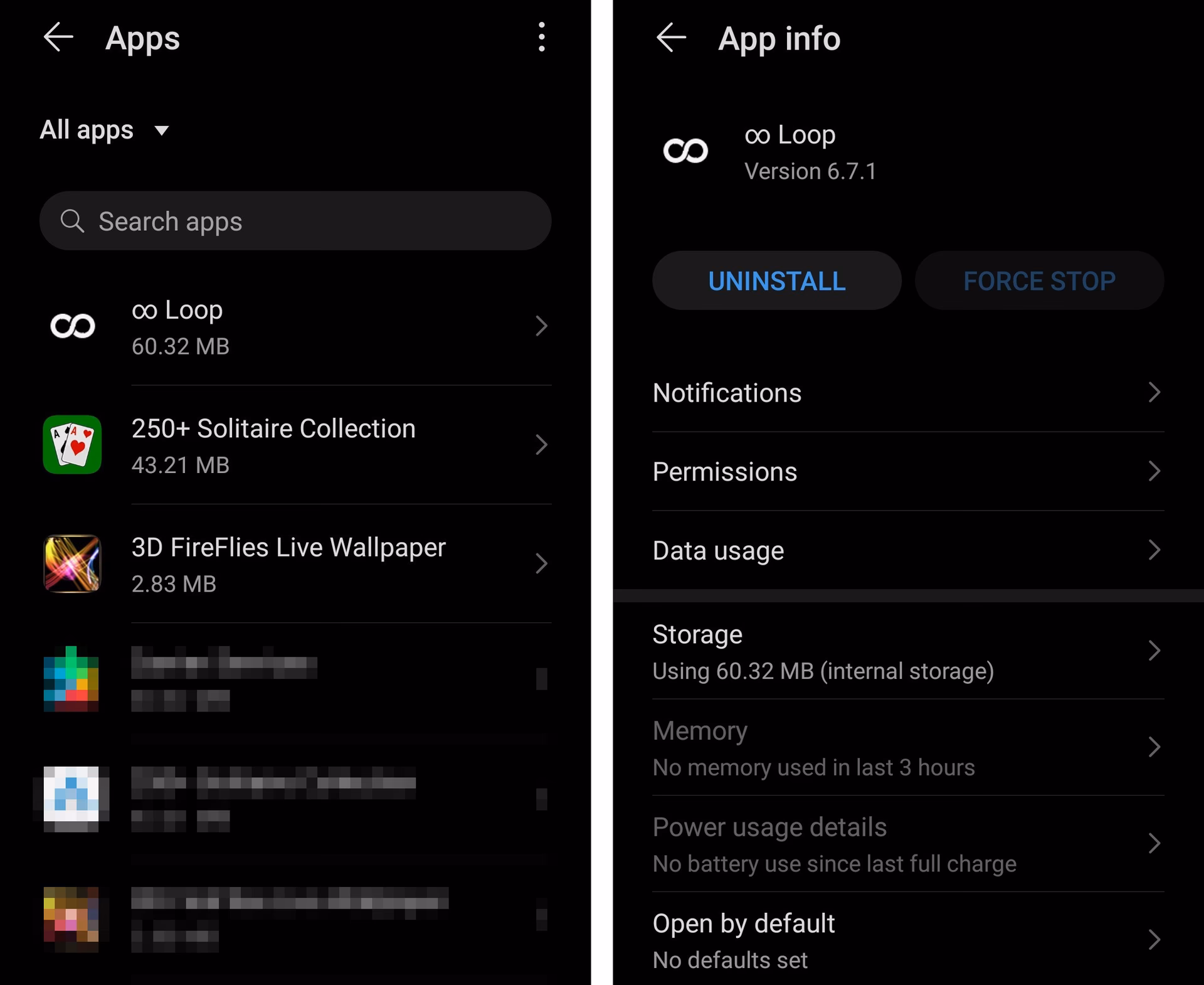 How do I close apps on Android?