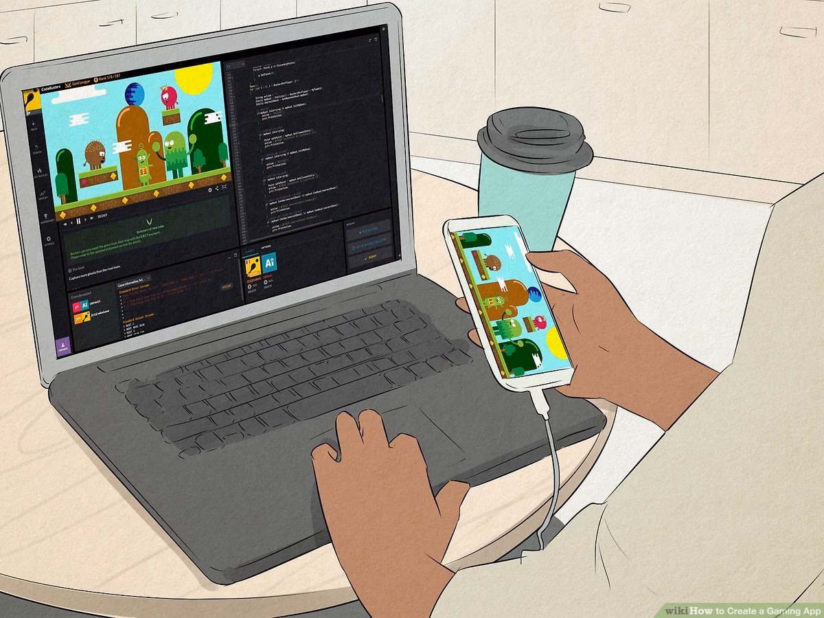 How do I develop a custom mobile app game?