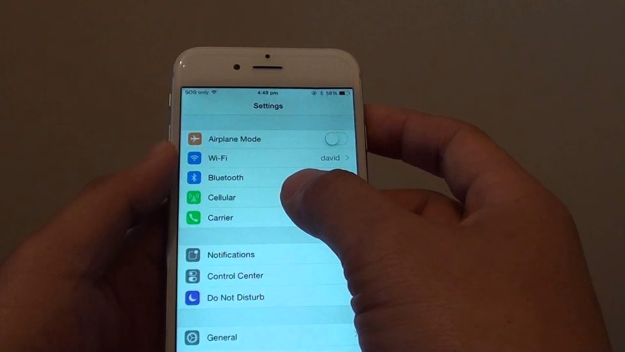 How to switch from LTE to 4G on iPhone?