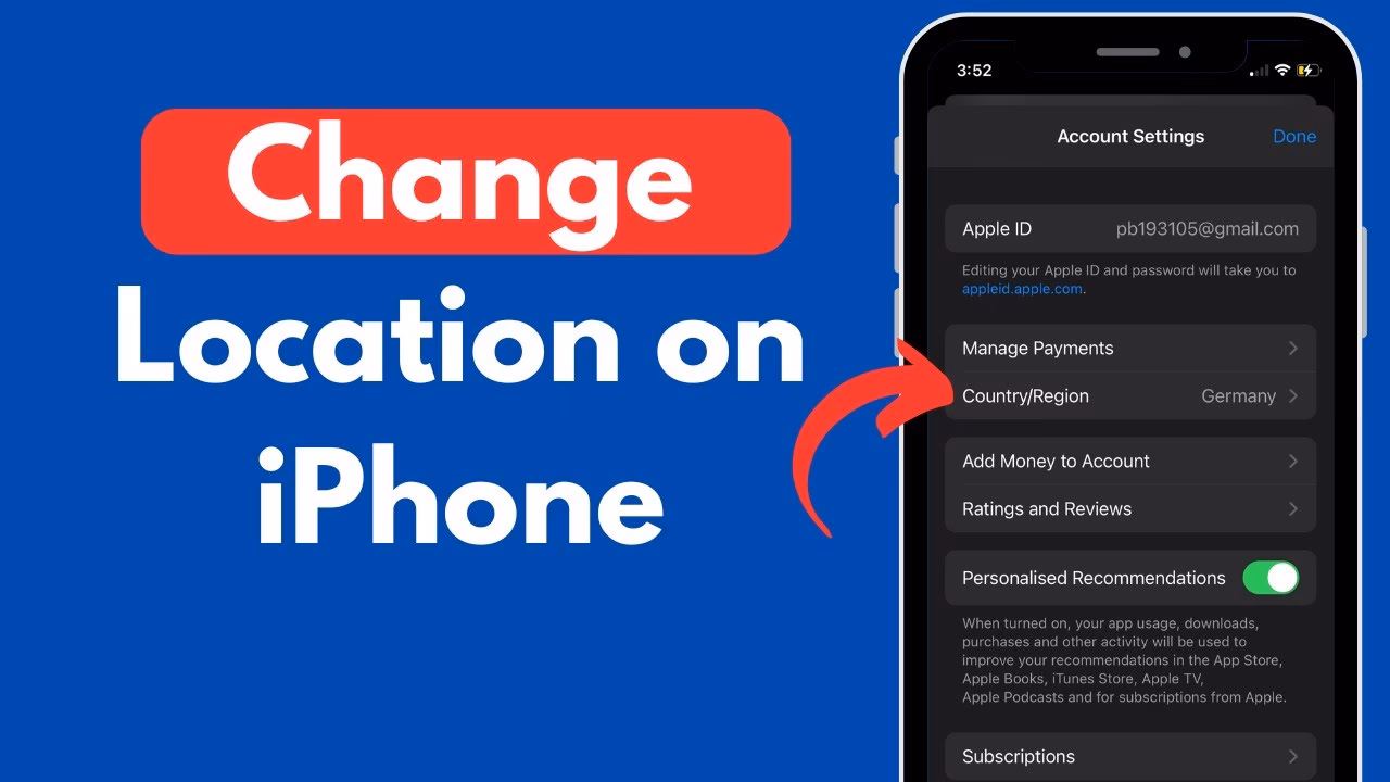 How to change your iPhone's location using a VPN?