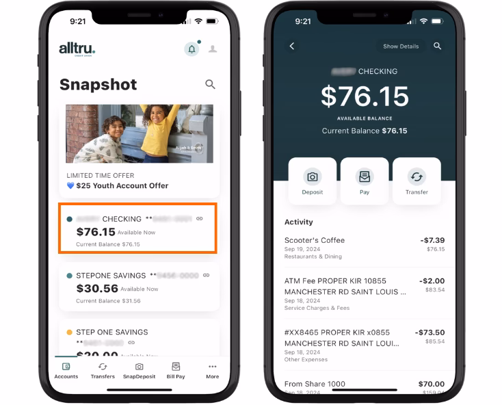 How do I Check my online banking balance?