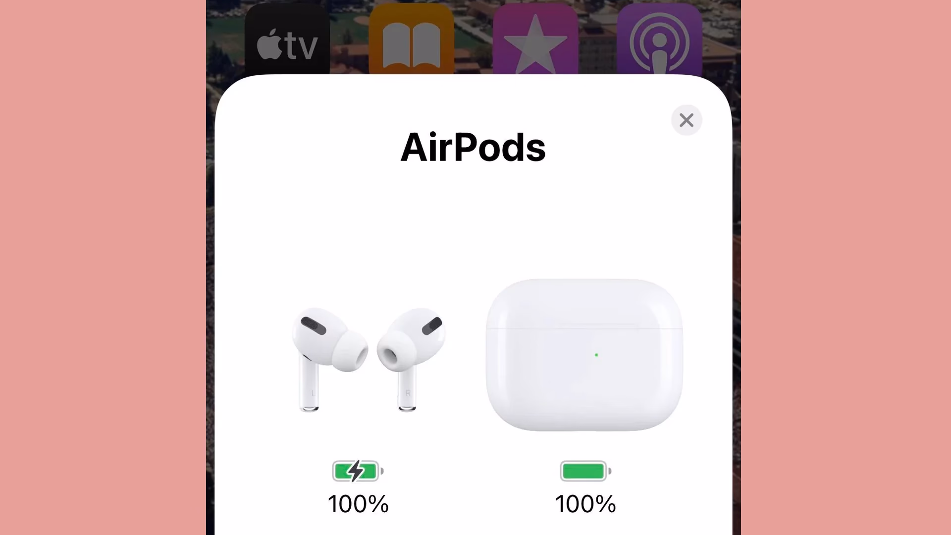 How do I know if my AirPods is charging?