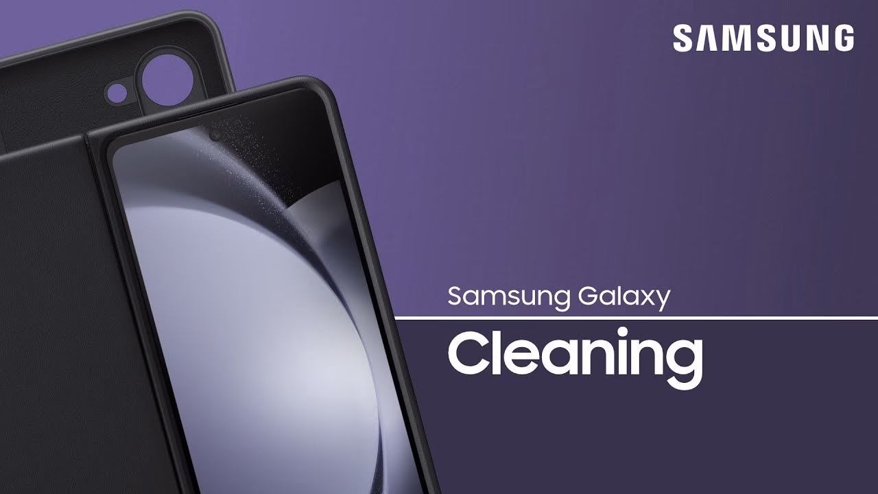 How to clean a Samsung Galaxy phone?