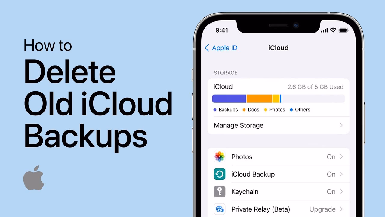 How to delete iPhone iCloud backups on a Mac?