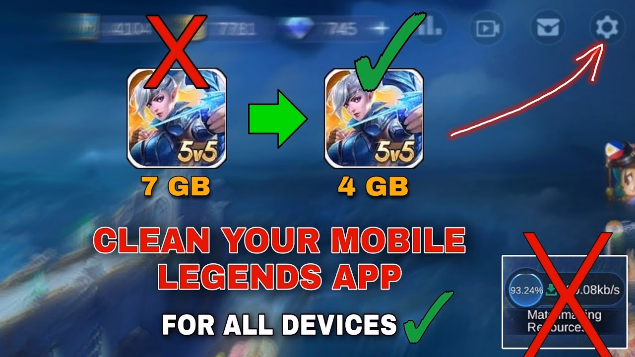 How to save Mobile Legends account data?