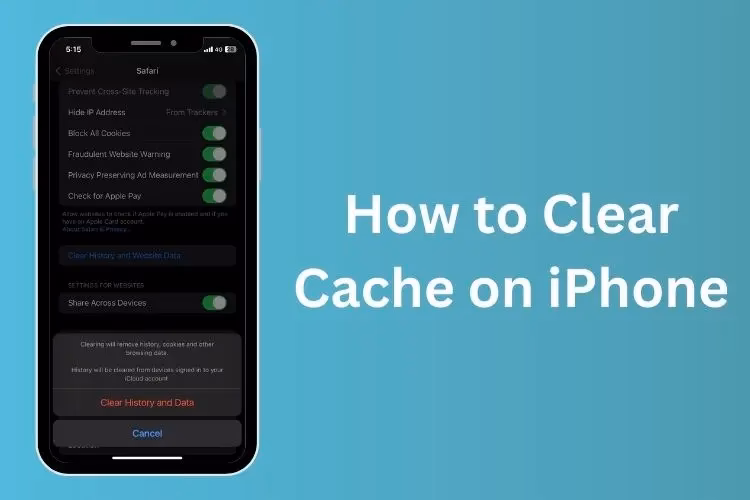How do I clear a cache on Netflix?
