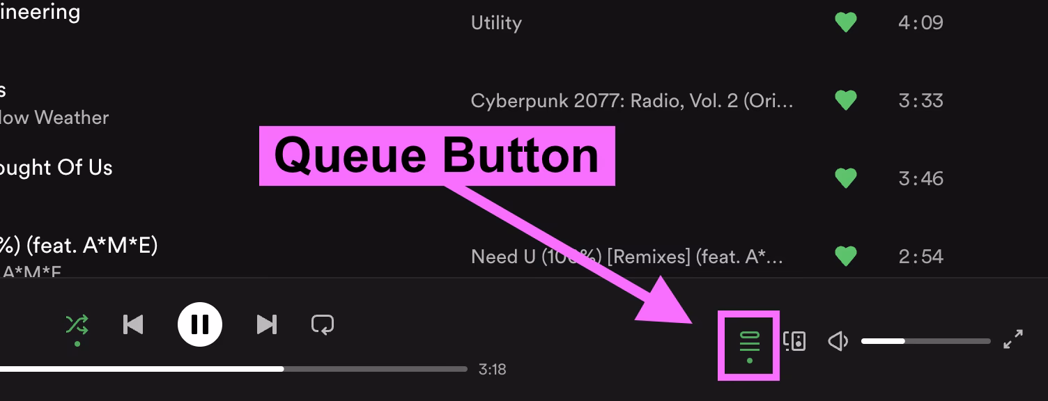 Why is my Spotify queue not clearing?