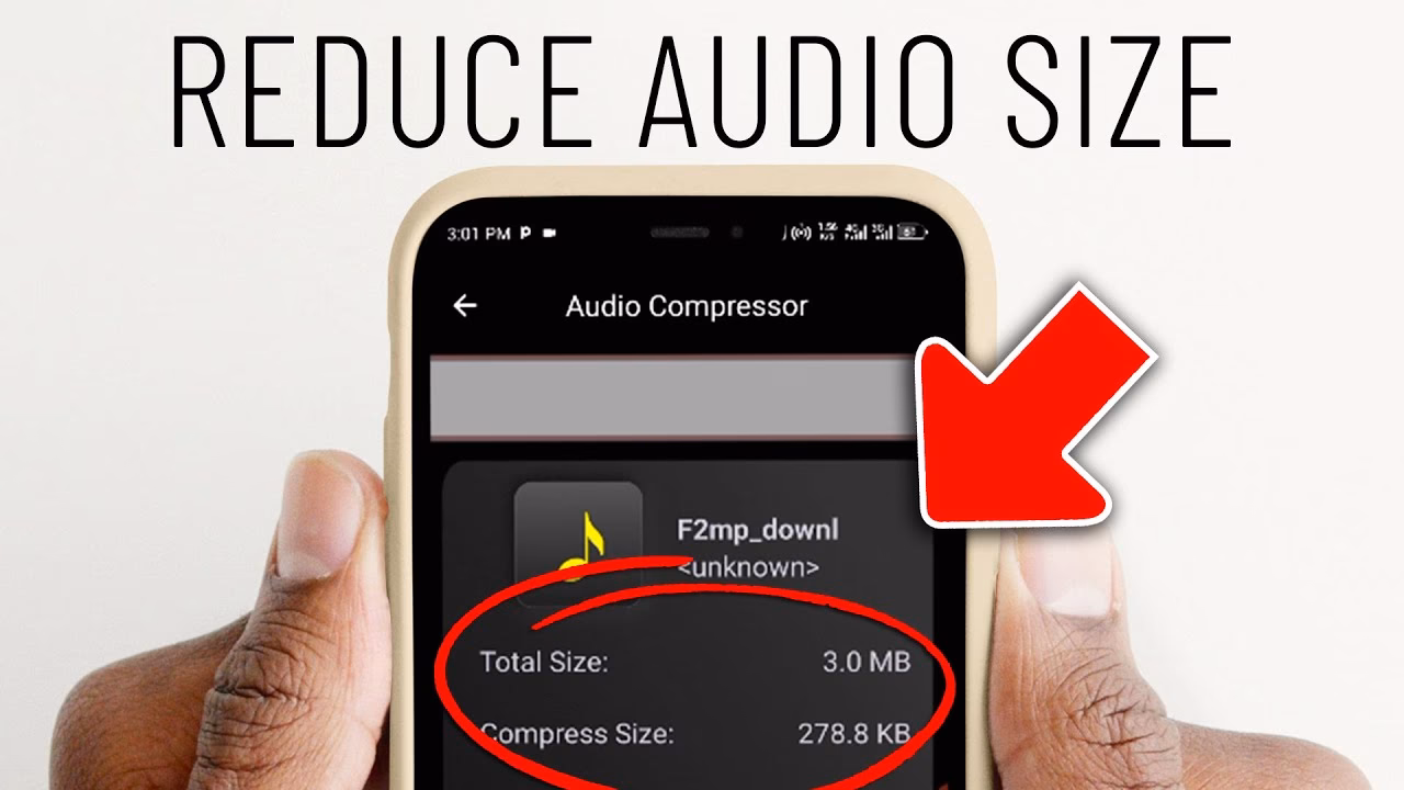 How to compress an MP3 file?