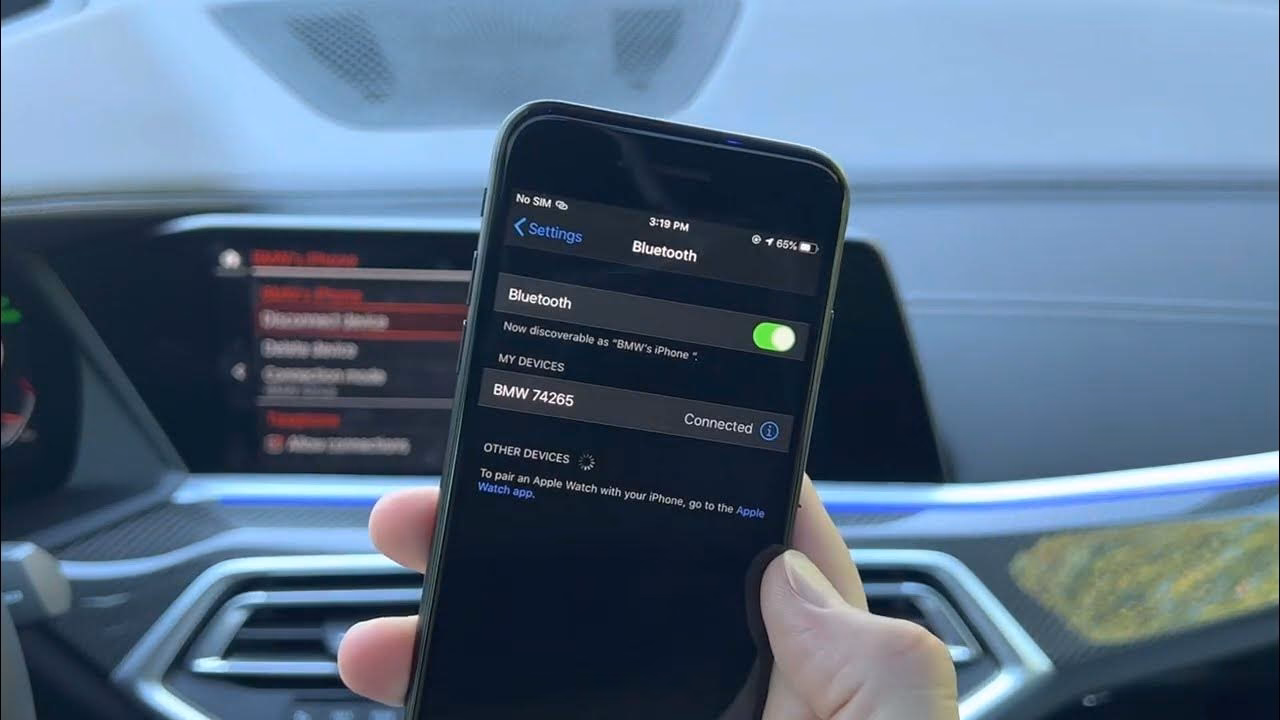 Can BMW apps and Apple CarPlay run in parallel?
