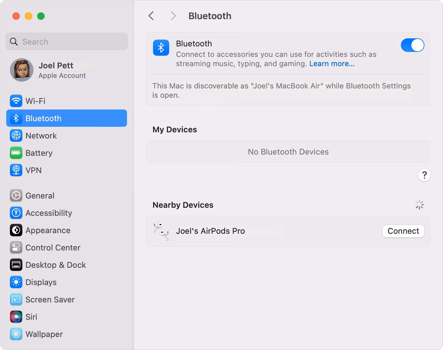 How to use AirPods on Mac?