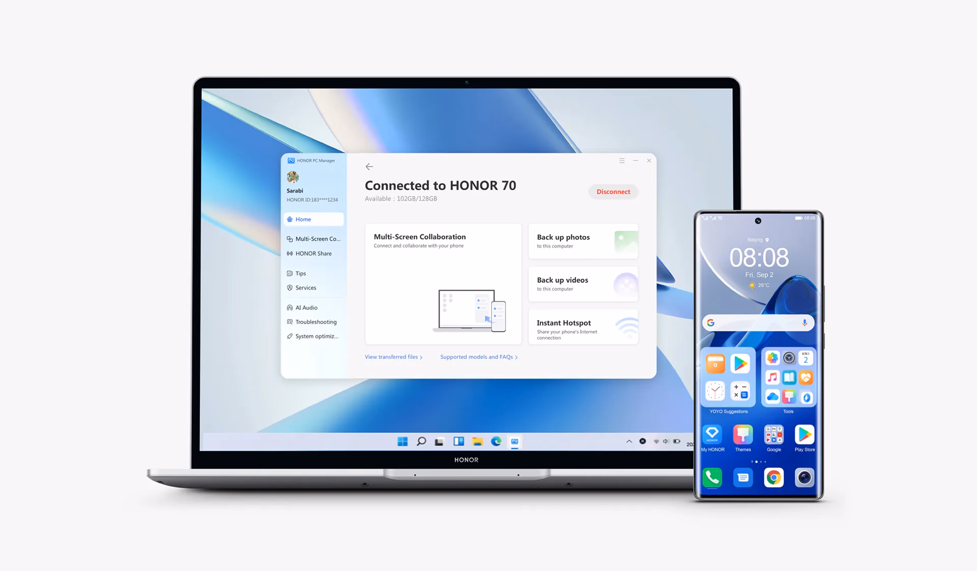 How do I connect my Android to my computer?