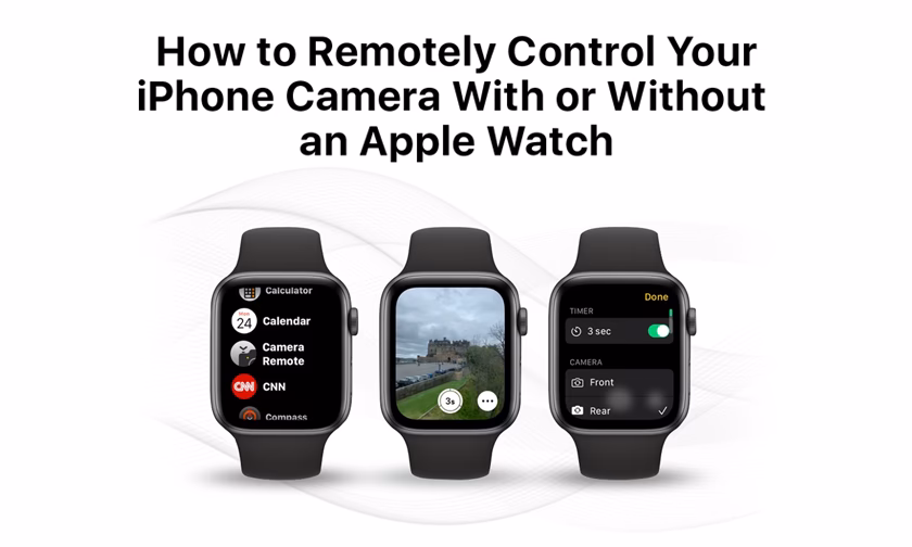 How to use Bluetooth camera remote on iPhone?