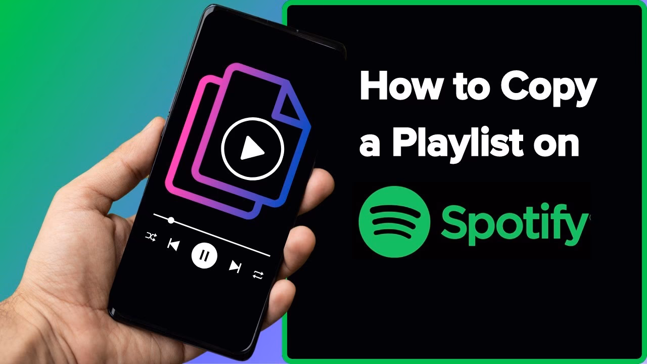 How to copy a Spotify playlist from a mobile device?