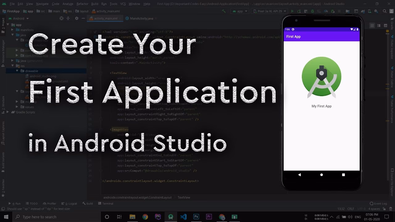 How do I create a new Android Studio project?