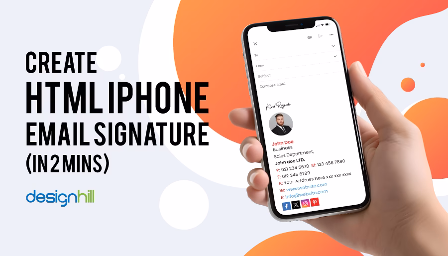 How do I add a signature to my iPhone?