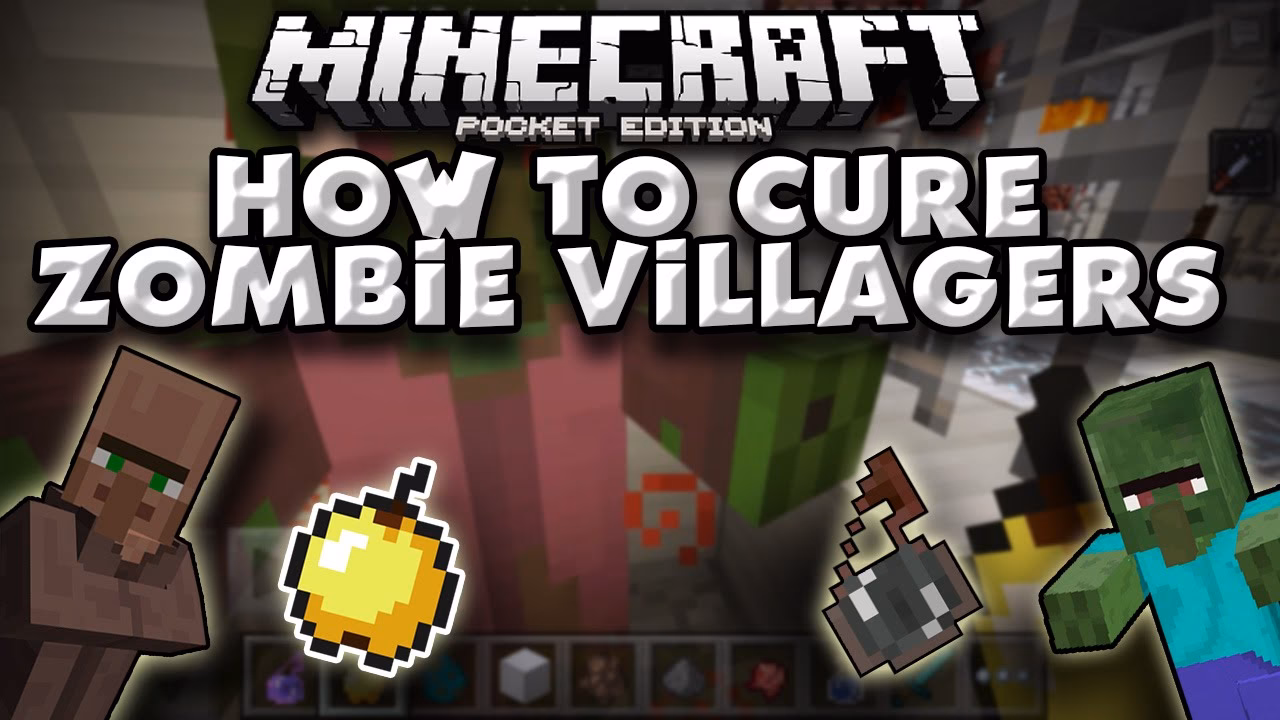 How do you heal a zombie villager in Minecraft?