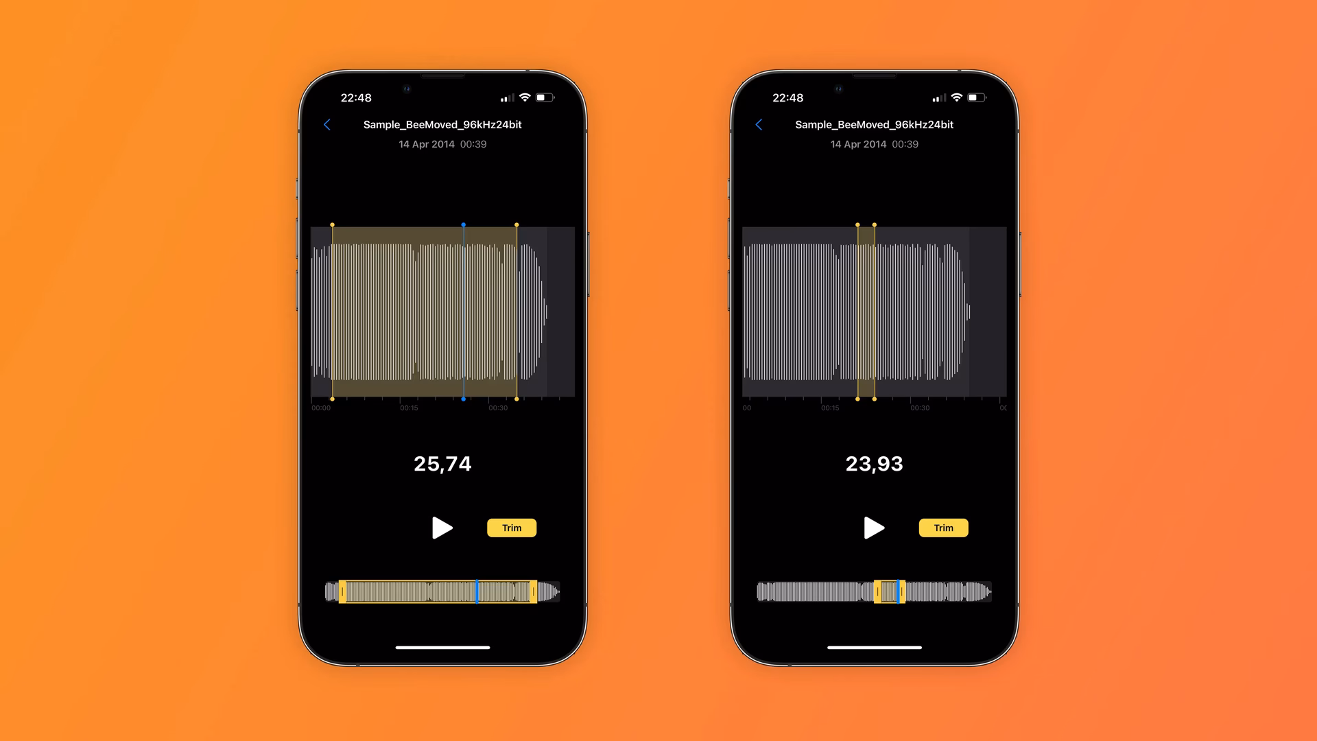 How to cut music on Android?