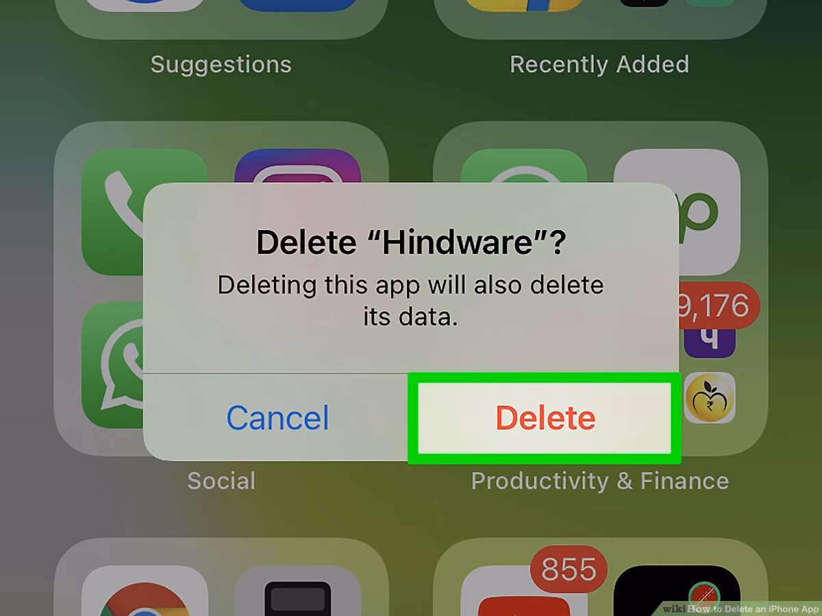 How do I remove apps from my iPhone?