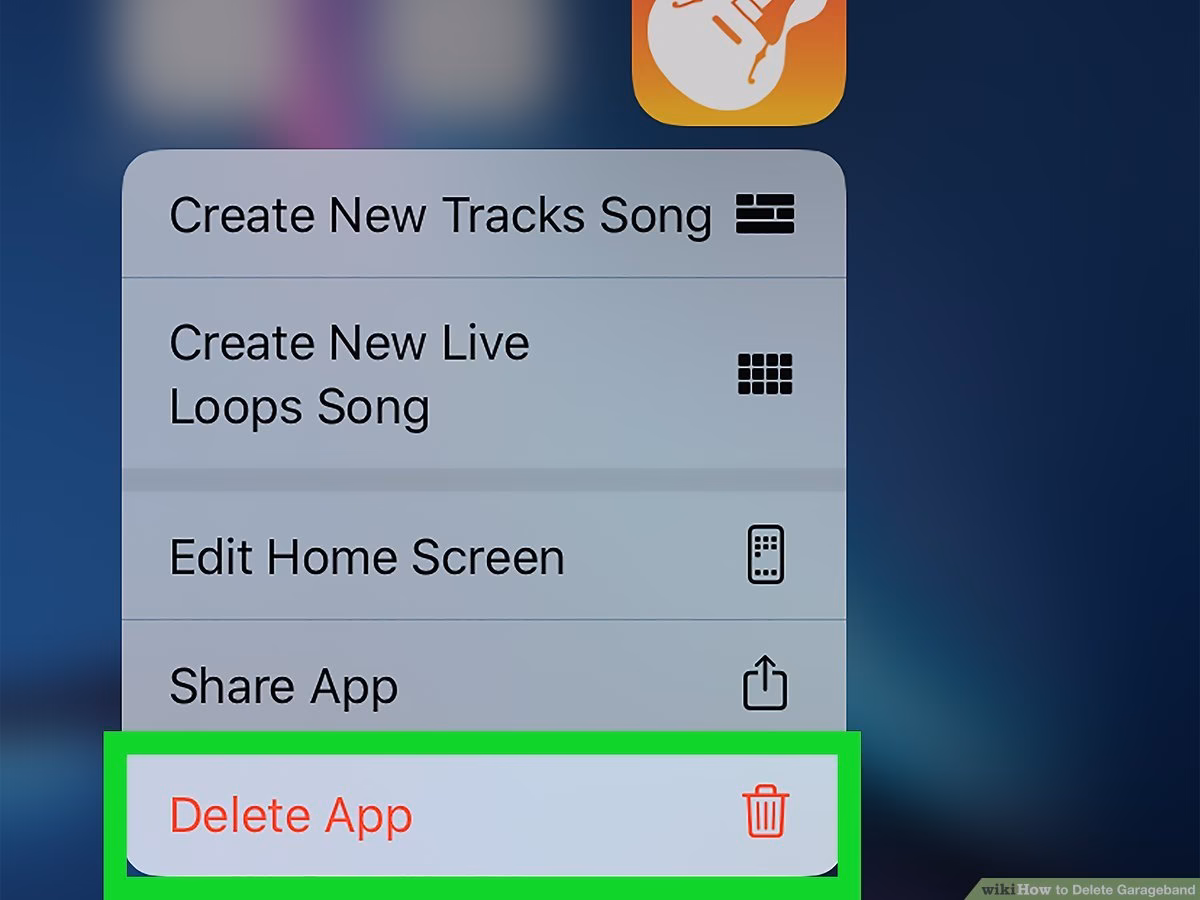 How to delete GarageBand files on a Mac?