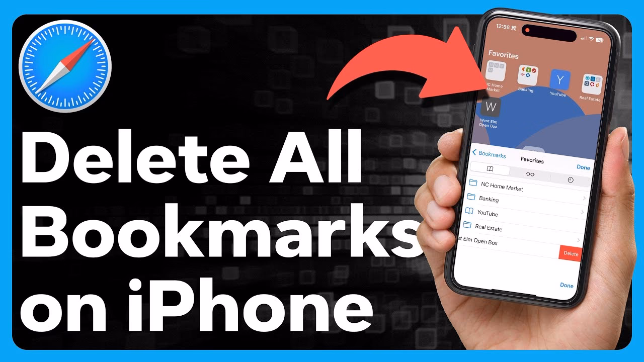How to organize bookmarks on iPhone & iPad?
