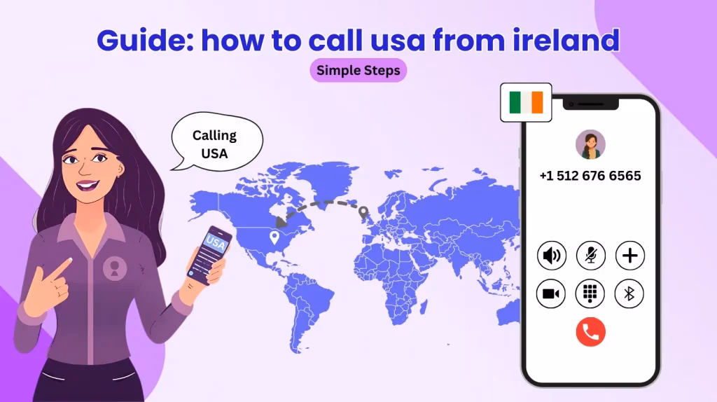 How do I call USA from Ireland?