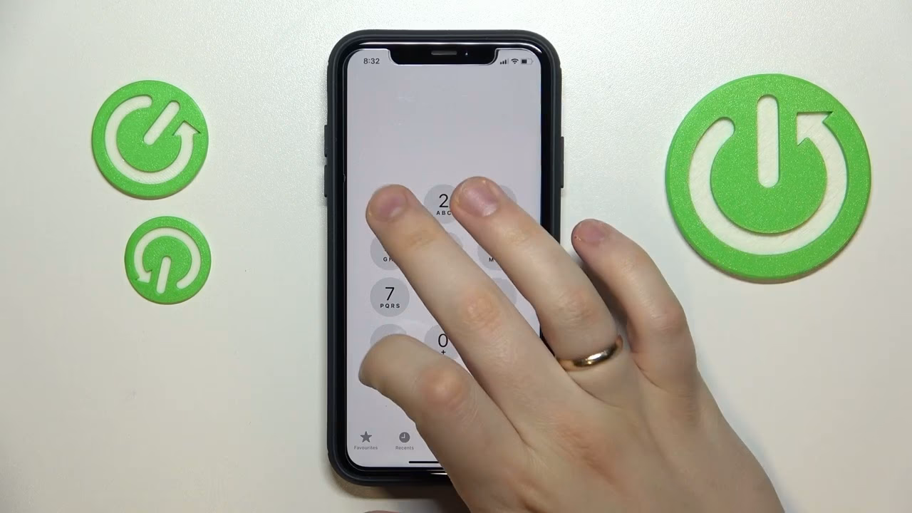 How to call a number with letters on iPhone?