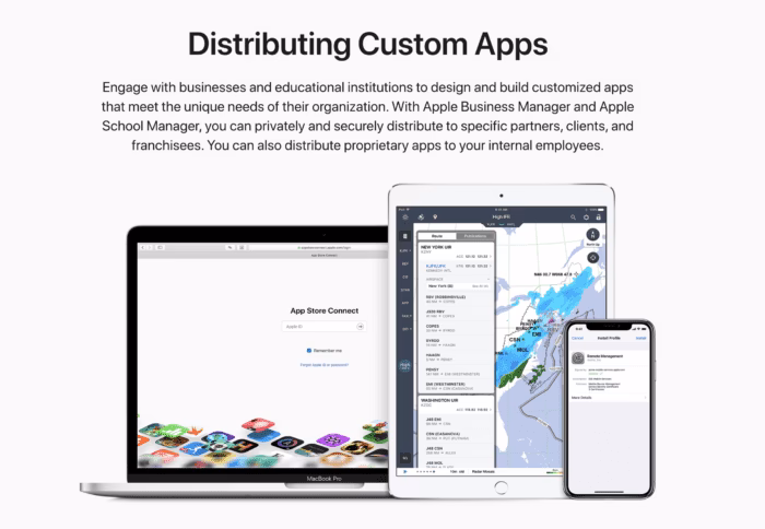Can iOS apps be distributed outside the App Store?