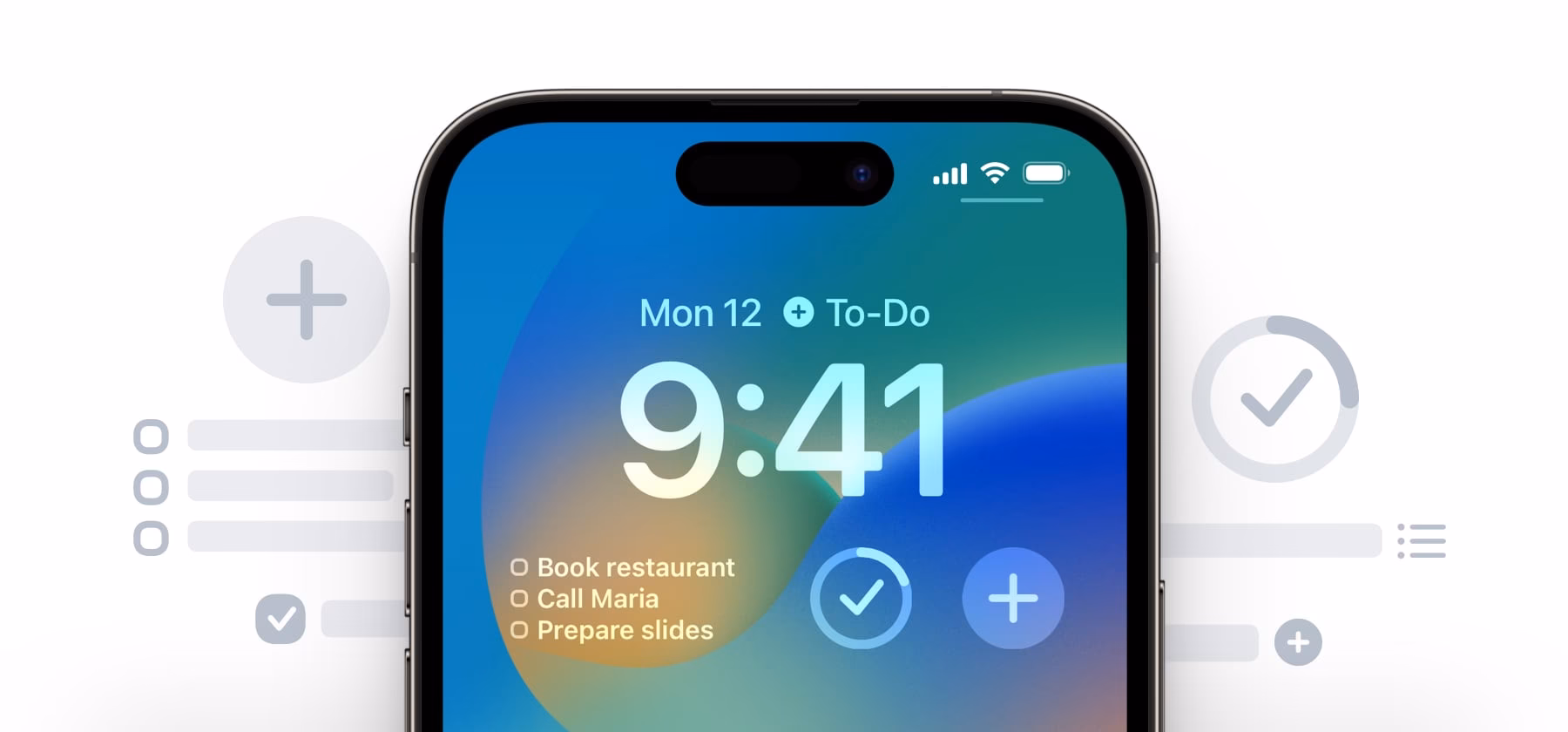 How do I add to-do lists to my iPhone?