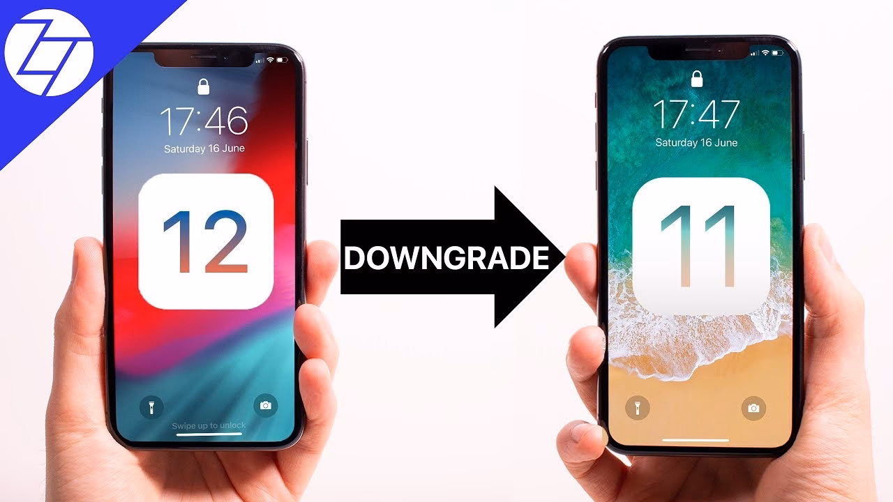 How do I downgrade iOS 12 to iOS 11?