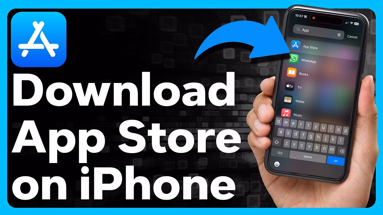 How do I download apps from the App Store?