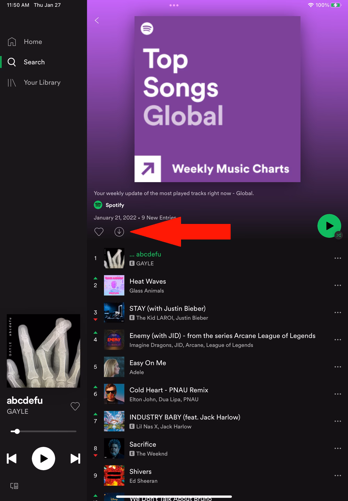 How do I download Spotify songs?