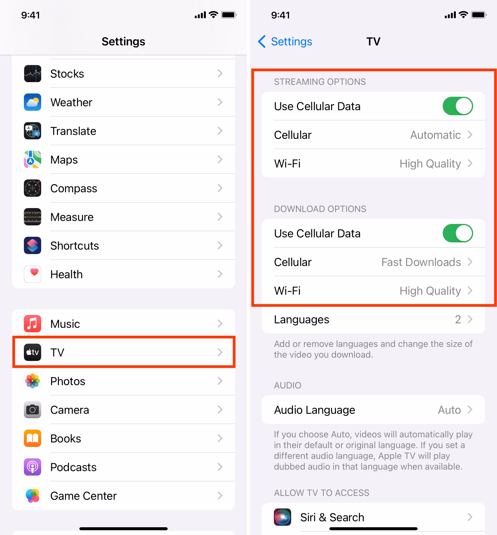 How do I download content from Apple TV?