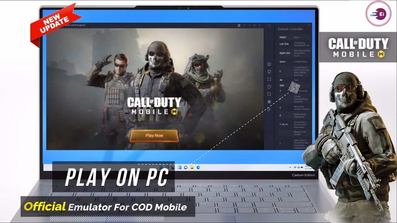 What emulator does call of duty mobile use?