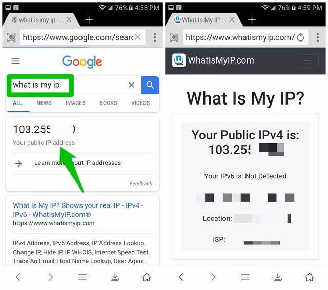 How do I Find my IP address?
