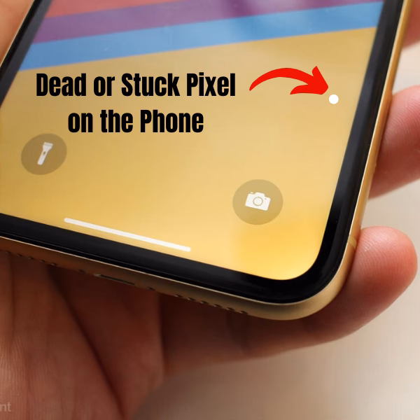 How do you know if your iPhone has stuck pixels?