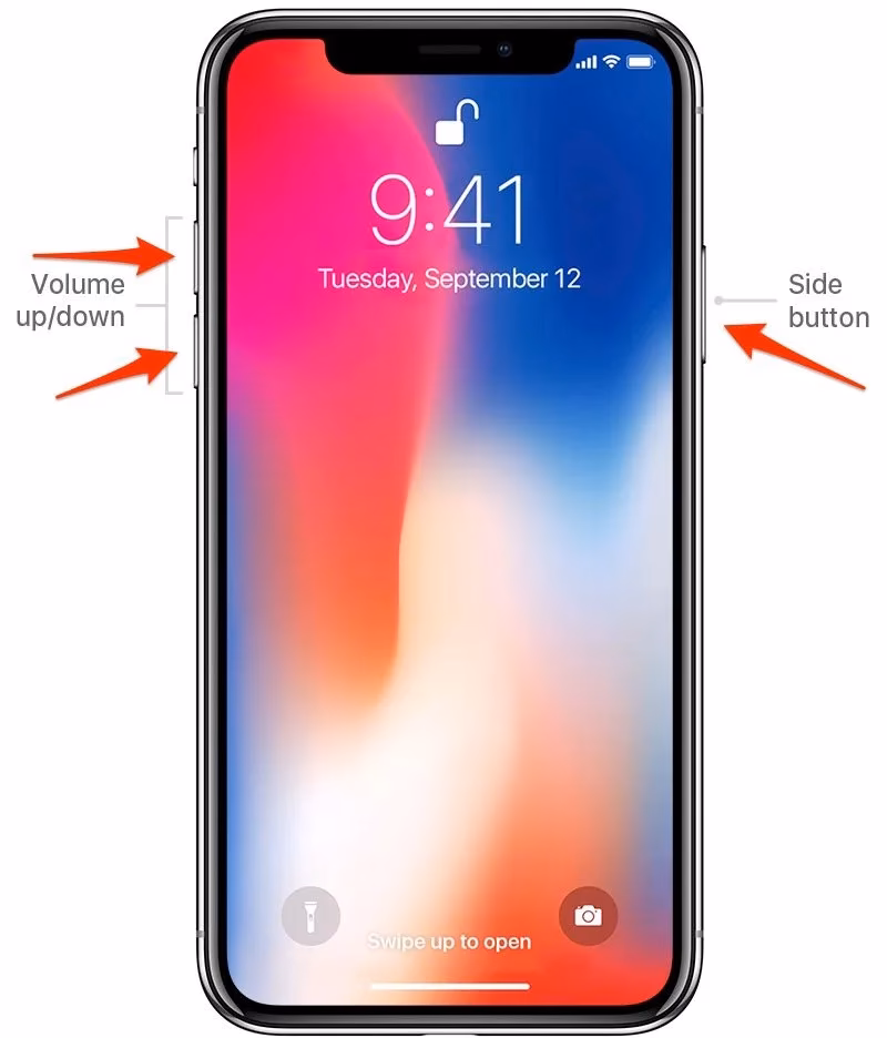 How to force shut down iPhone if screen is black or frozen?