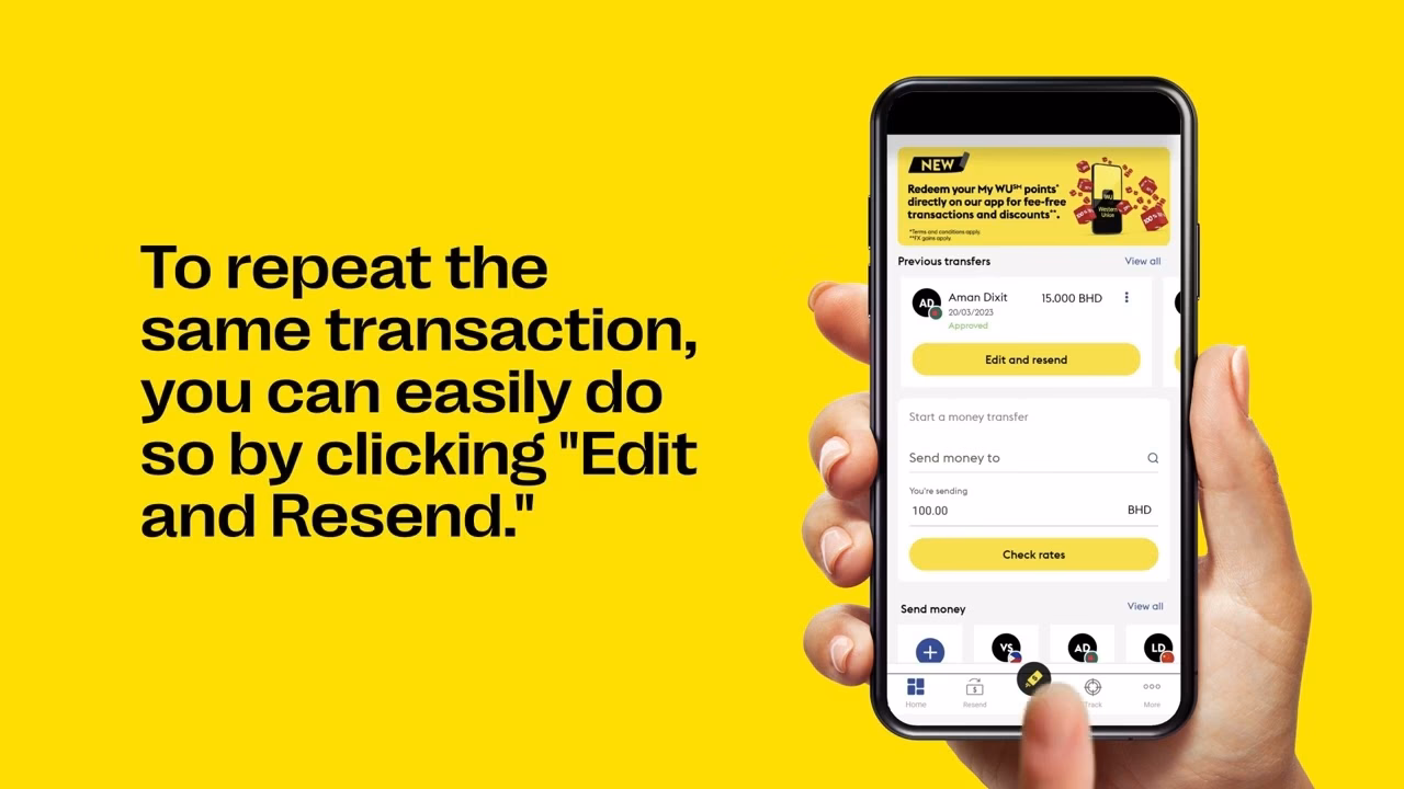 How do I send money abroad via mobile money?