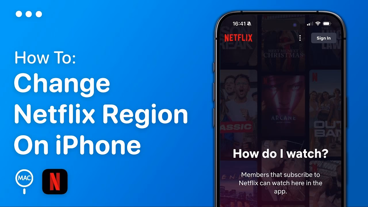 How do I access Netflix from a different country?
