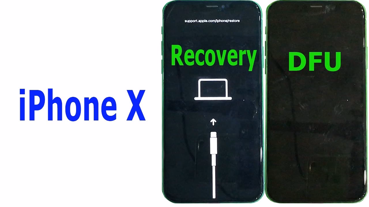 How to fix DFU on iPhone?