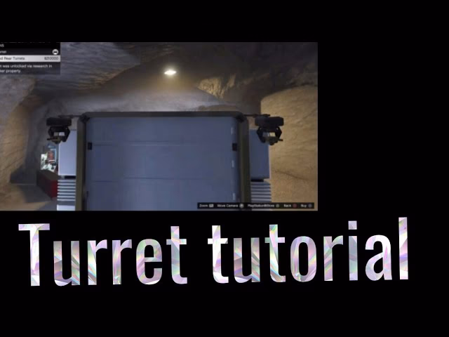 What is a command center turret?