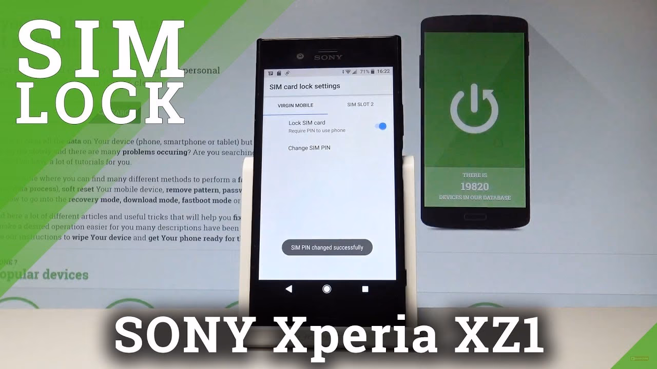 How to unlock Sony Xperia SIM network lock?