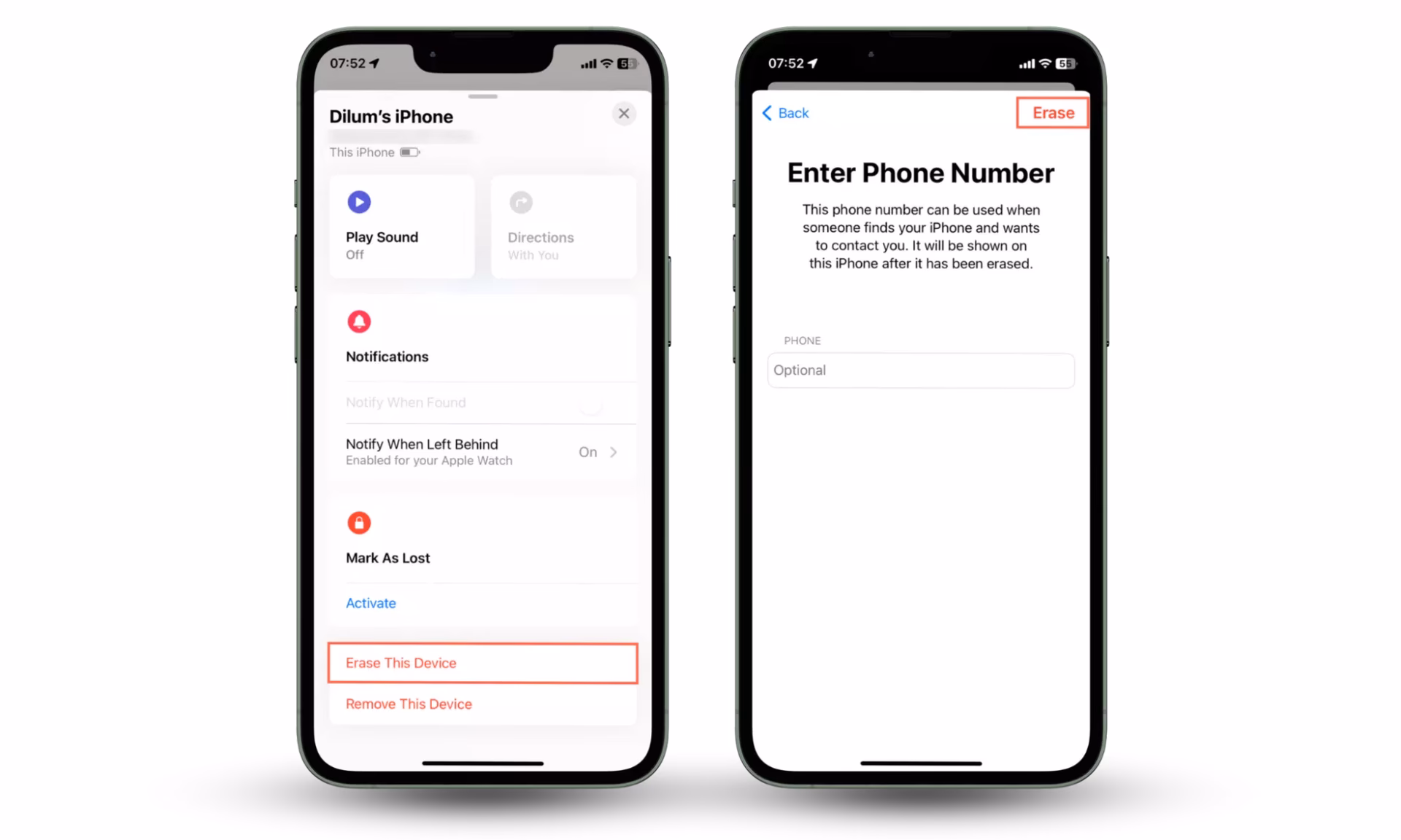 What if my iPhone is stolen or lost?