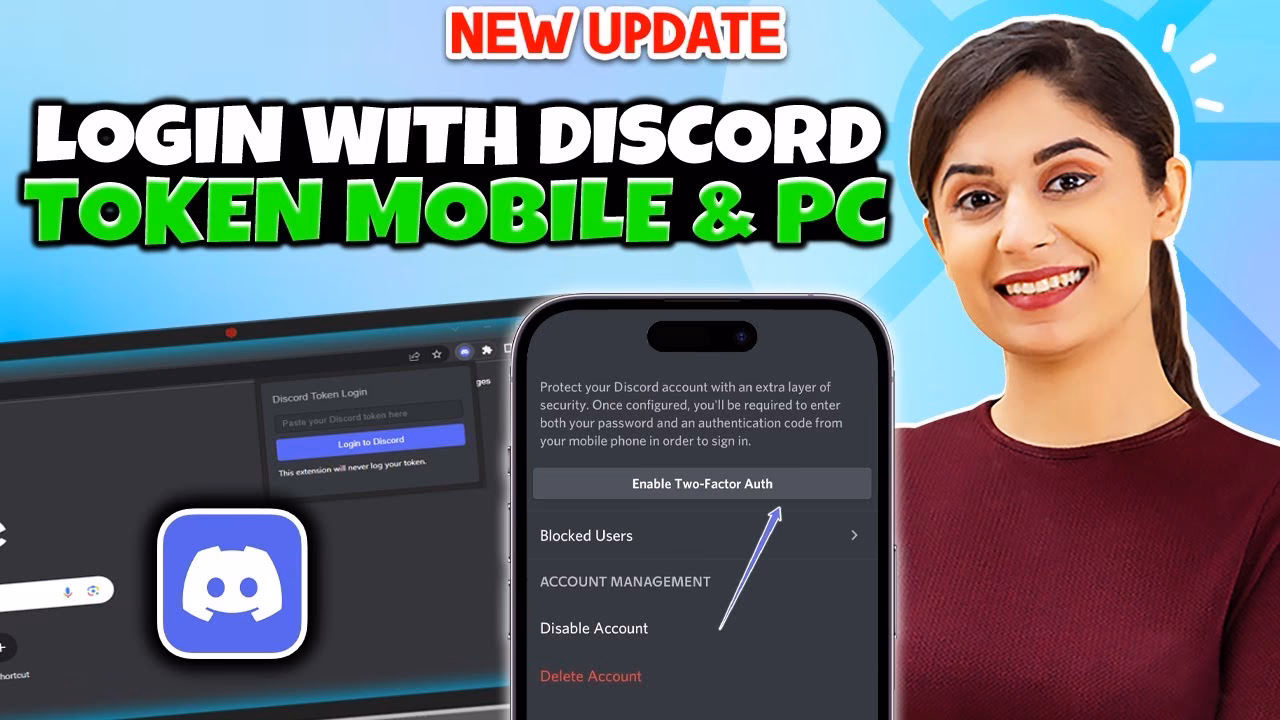 How do I log into discord using a QR code?