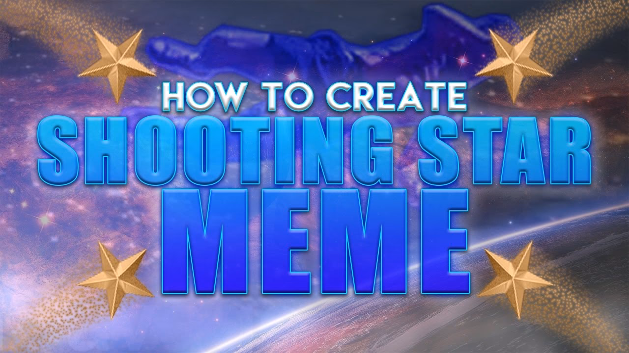 What is a shooting star meme?