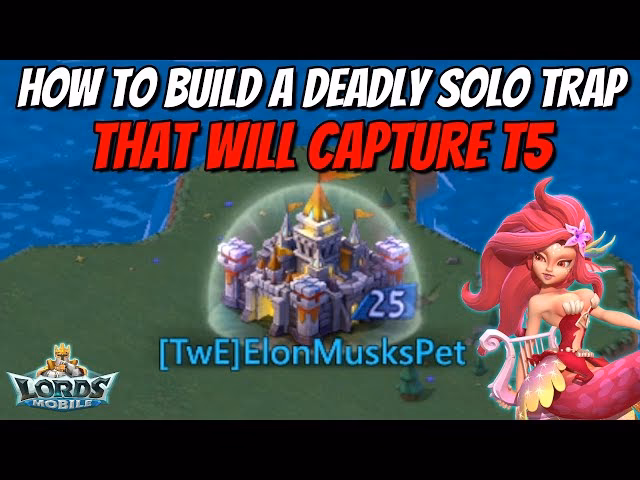 Does training more troops in a queue benefit a Lords Mobile trap account?