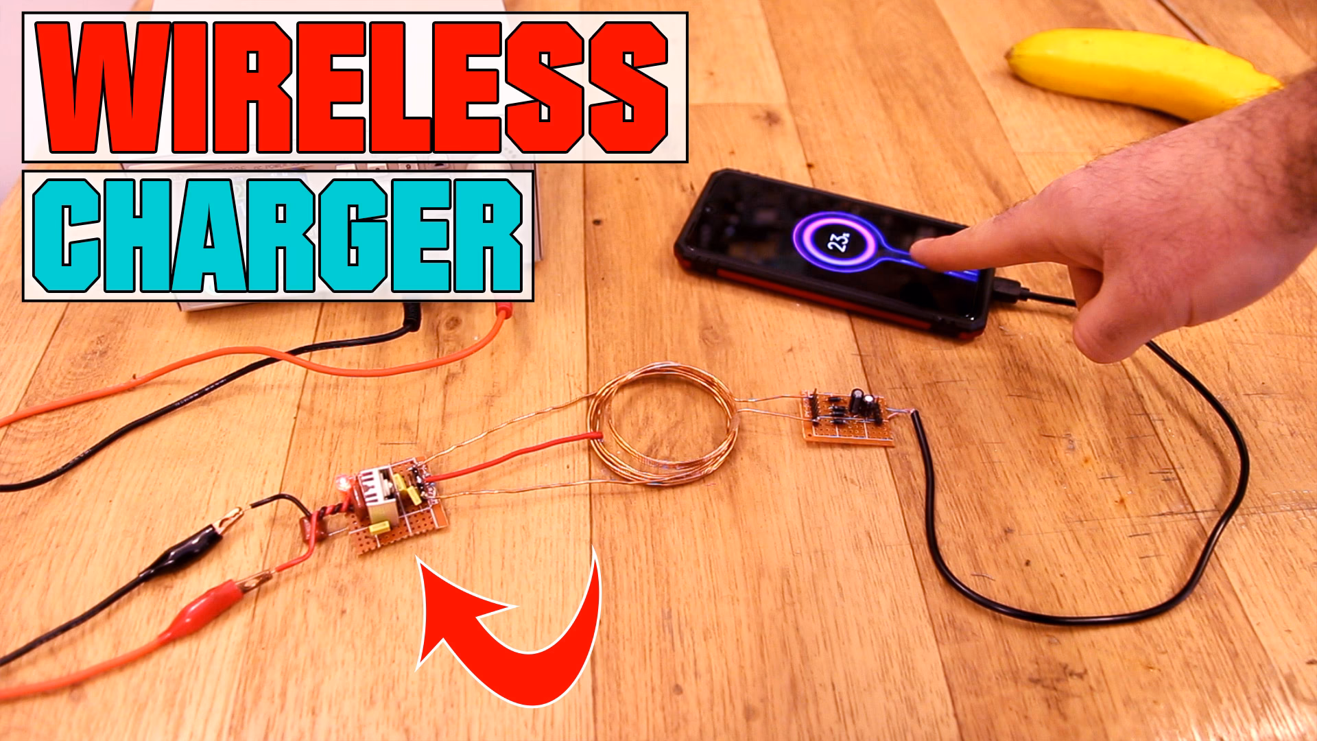 How do I build a wireless charging receiver?