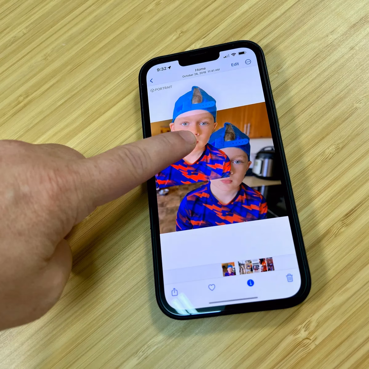 How do I get better photos when shooting with an iPhone?