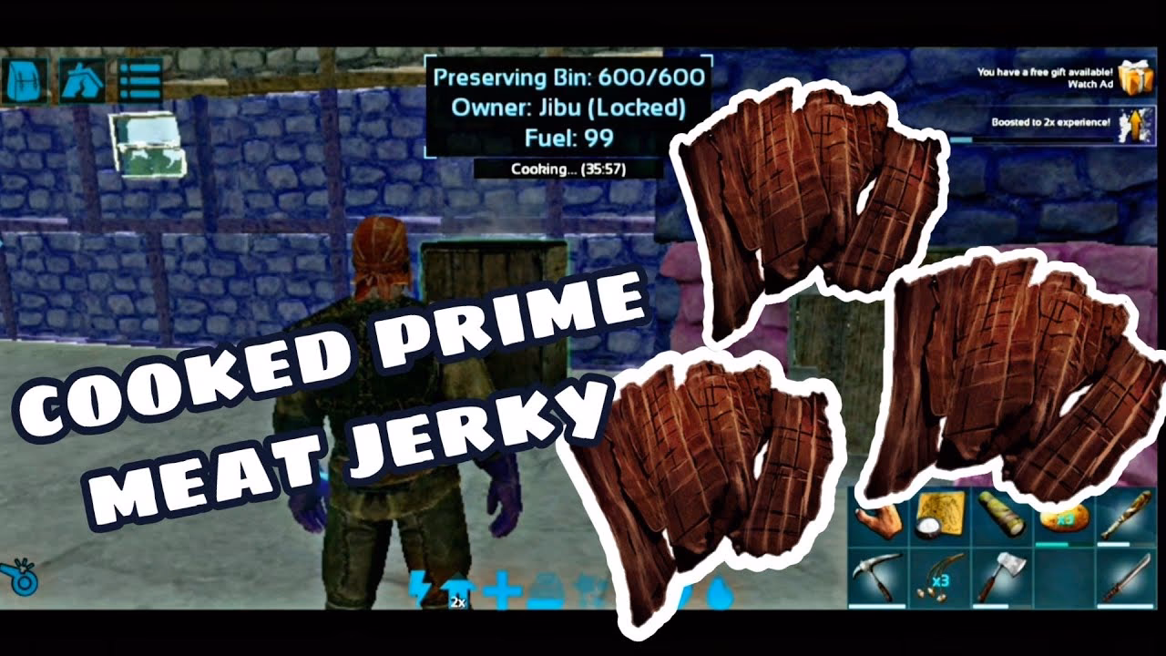 Can you make jerky in Ark Survival Evolved?
