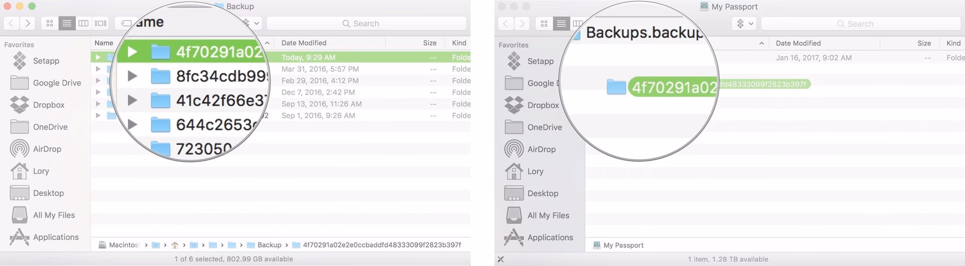 How to transfer old iPhone & iPad backups from Mac to external hard drive?