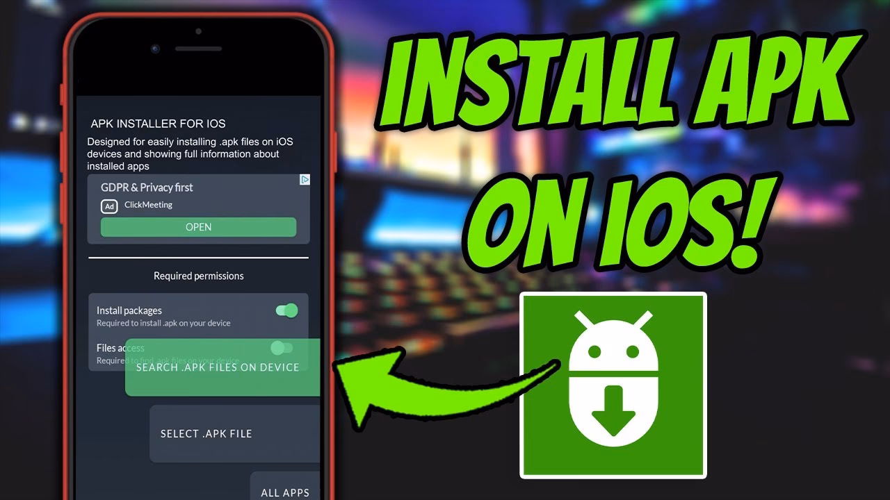 How to download apk2ipa on iOS?